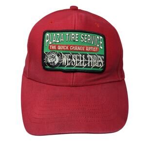 Plaza Tire Service We Sell Tires Snapback Cap Red One Size Adjustable Mohr's